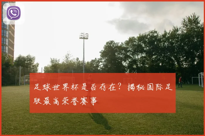 足球世界杯是否存在？揭秘国际足联最高荣誉赛事